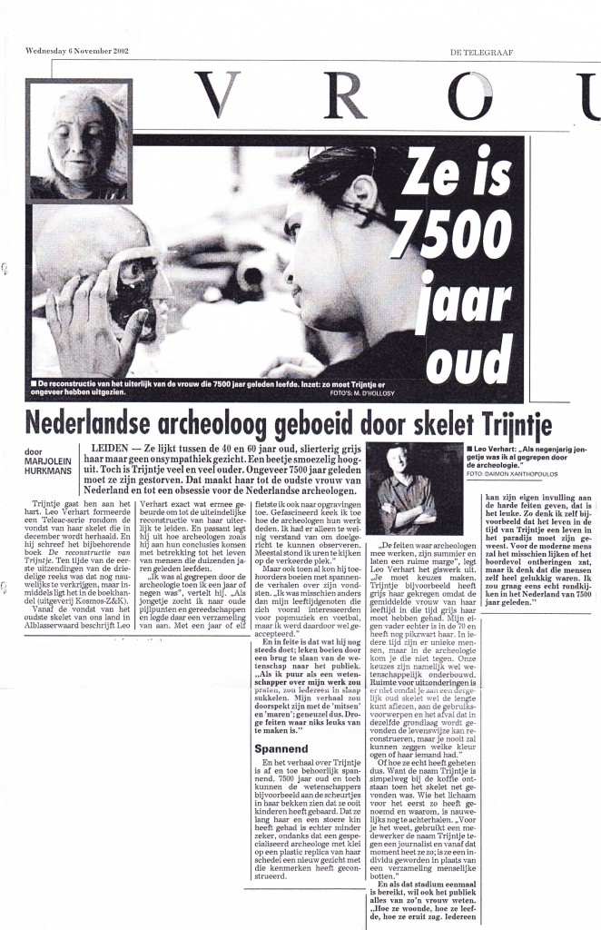 Telegraaf, 6 -11-2002