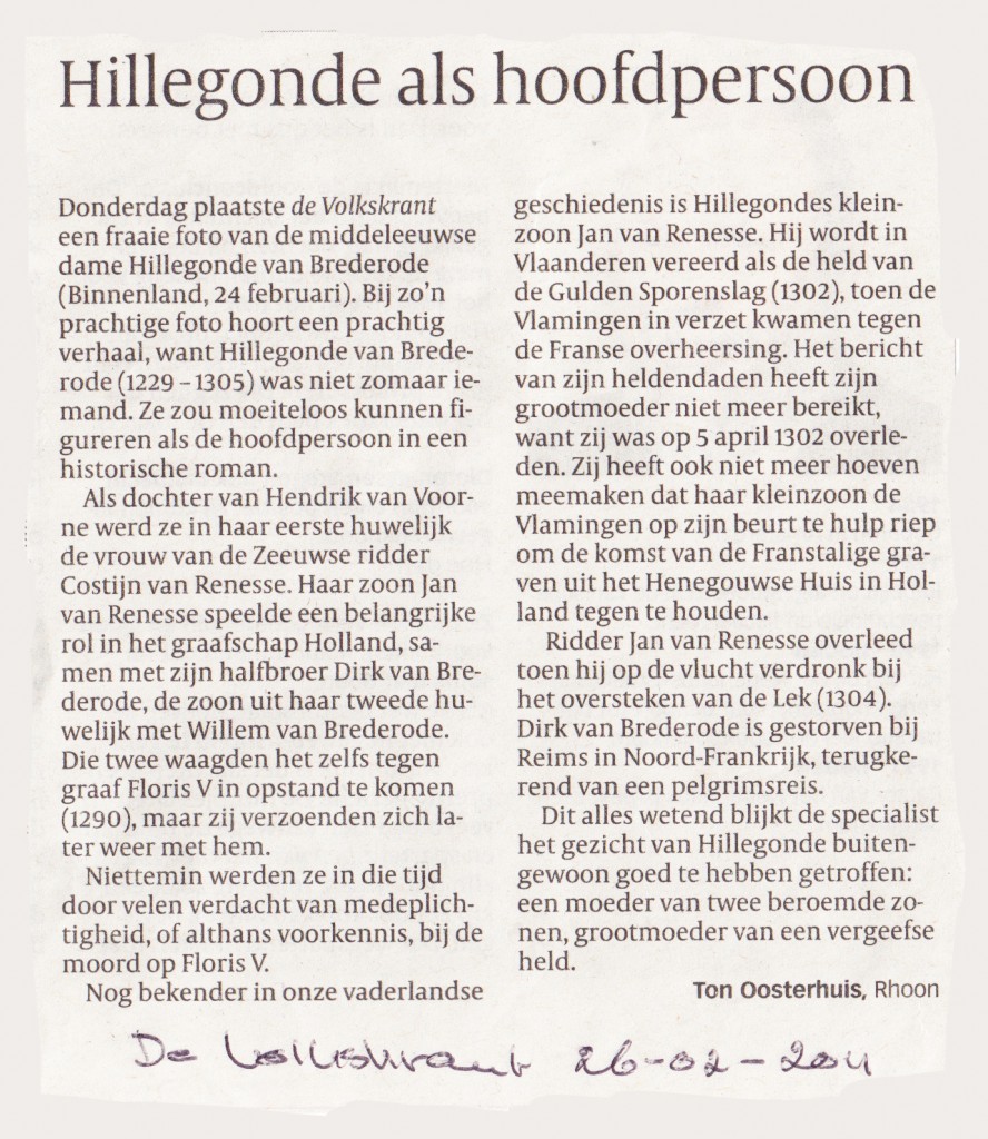 Volkskrant, 26-2-2011